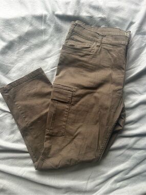 Men's Big & Tall Cargo Pants - Brown 50x32